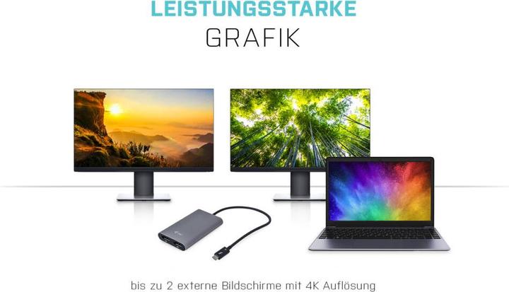 Produktbild i-tec Thunderbolt 3 zu (DP, 10 cm)