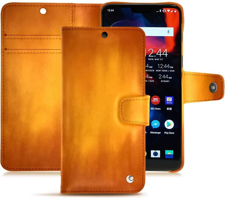 Noreve Lederschutzhülle Wallet (OnePlus 6)