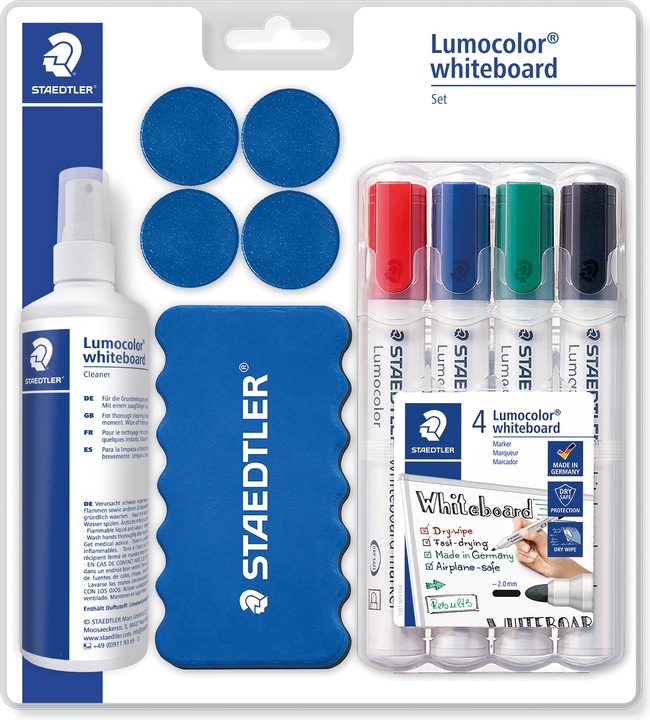 Produktbild Staedtler Lumocolor (Schwarz, Rot, Grün, Blau, 2 mm, 1 x)