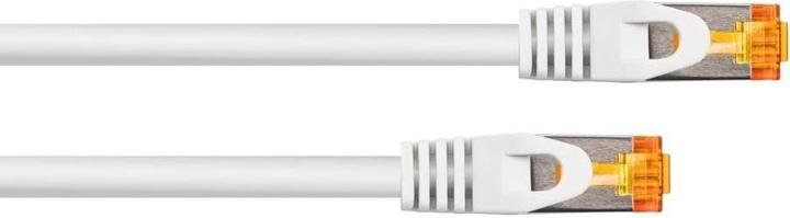 Produktbild Varia RJ45 Cat.7 Patchkabel, TPE, weiss, 1m (S/FTP, CAT7, 1 m)