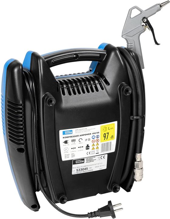 Immagine prodotto Güde Potenza aerea 180/08 (8 bar, 140 l)