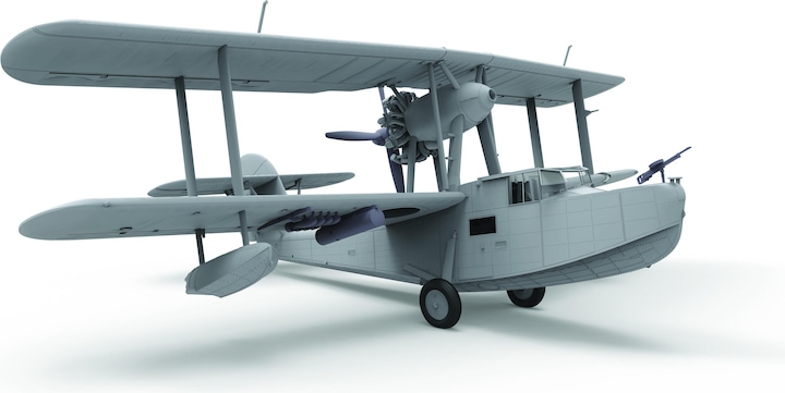 Actual product image Airfix Supermarine Walrus Mk.I