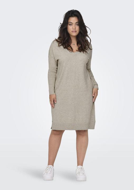 Produktbild Only Curvy V-Ausschnitt Strickkleid (M)