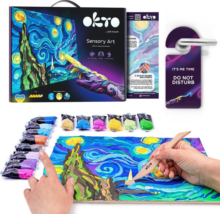 Image du produit Okto Sensory Art Creative Set Starry Night