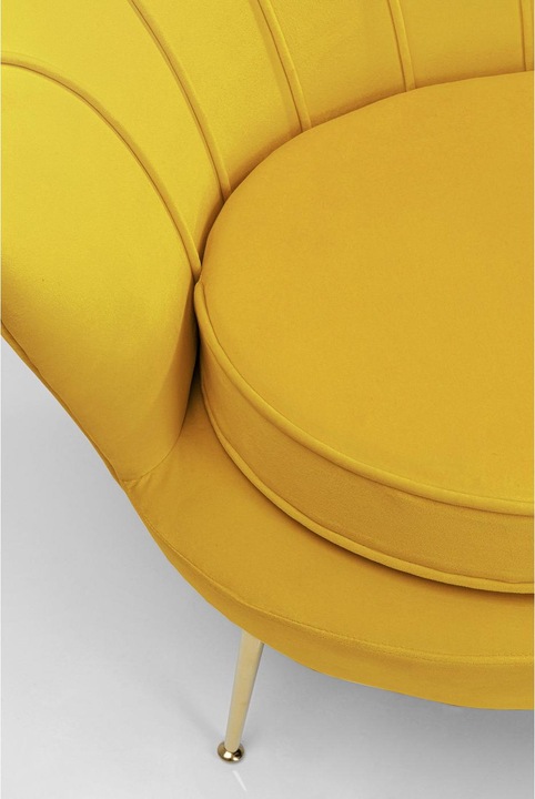 Produktbild Kare Design Sofa Water Lily 2-Sitzer Gelb 132cm (2-Sitzer)