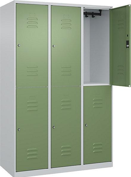 Actual product image C+P Double-decker locker Classic PLUS (120 cm, 185 cm)