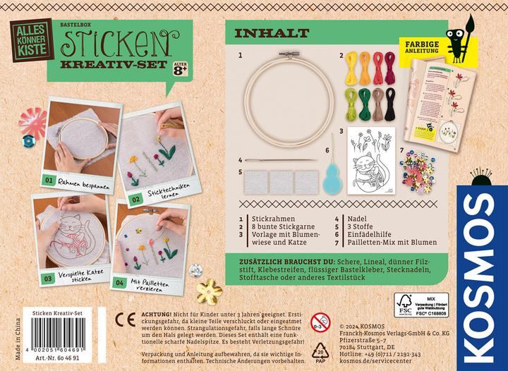 Immagine prodotto Kosmos Sticken Kreativ-Set