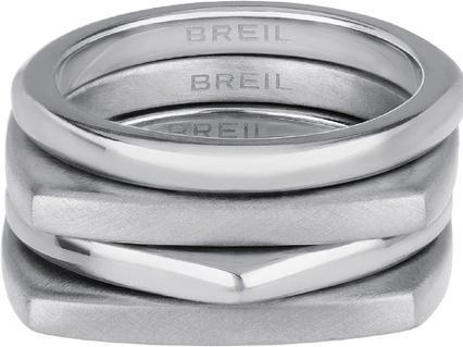 Produktbild Breil ModernÃ­ sada ocelovÃ½ch prstenÅ¯ New Tetra TJ301 - Circuit: 54 mm (54)