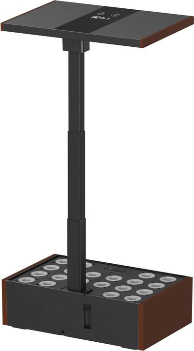Produktbild Wiltec Indoor Gartensystem braun Kräutergarten Mini Garten für drinnen LED