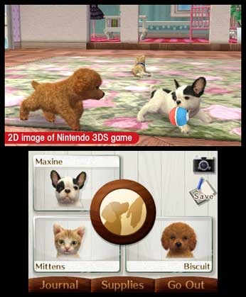 Produktbild Nintendo gs and Cats 3D French Bulldog (Select) (3DS, EN)