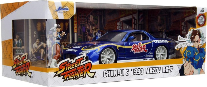 Immagine prodotto Jada Street Fighter 1993 Mazda RX7 1:24