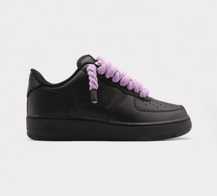 Black, light violet