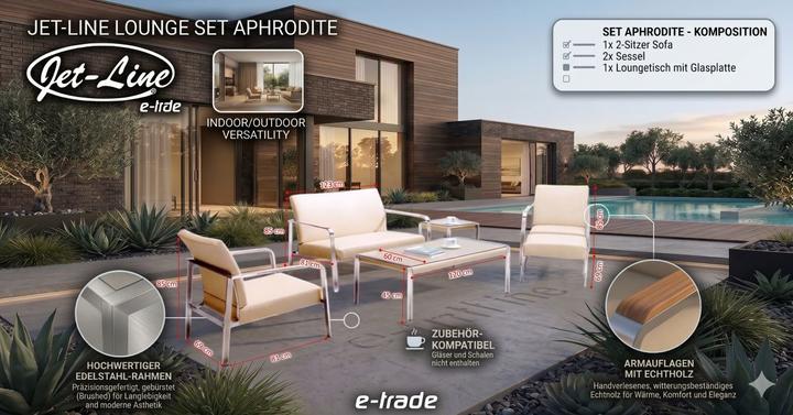 Produktbild Jet-Line Gartenset Aphrodite