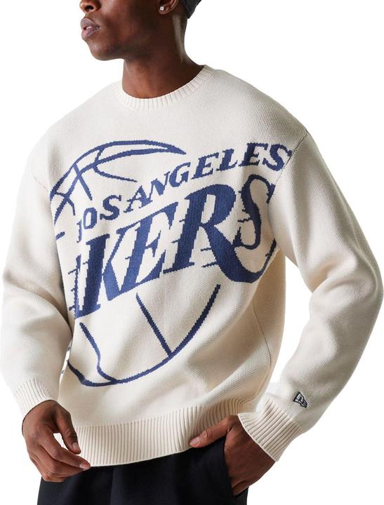 Produktbild New Era Knit Sweater Pullover - Los Angeles Lakers - XL (XL)