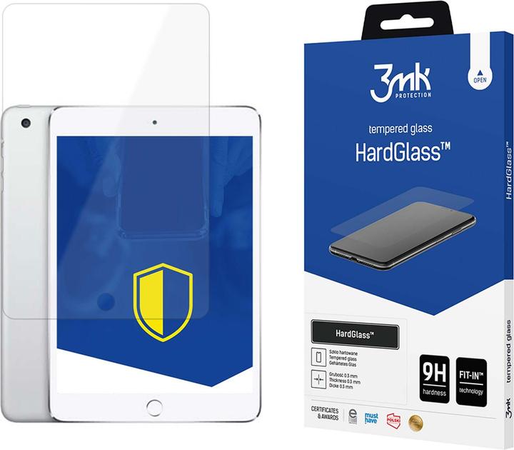 Produktbild 3MK Apple iPad mini 4/5 - up to 8.3" HardGlass (1 Stk., Apple iPad mini 2015, Apple iPad mini 2019, Apple iPad mini 2021)