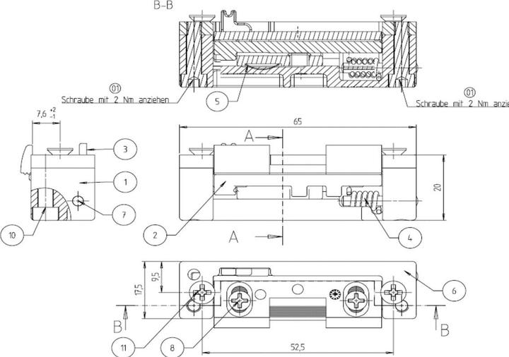 Actual product image KFV Tagesfalle ATS 115-A/31
