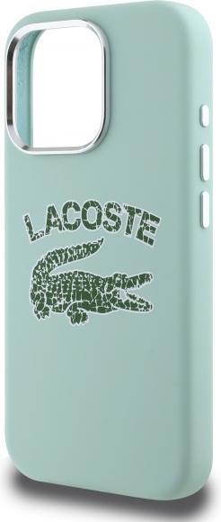 Actual product image Lacoste LCHMP16XUCRA iPhone 16 Pro Max 6.9" amande hardcase Silicone Cracked Logo MagSafe (Apple iPhone 16 Pro Max)