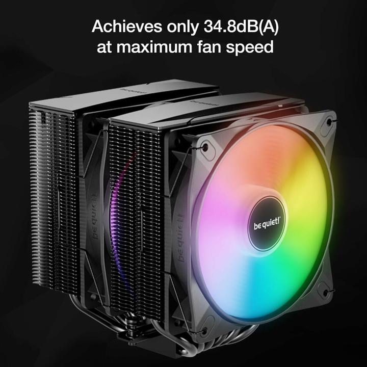 Actual product image be quiet! Pure Rock PRO 3 LX ARGB (155 mm)