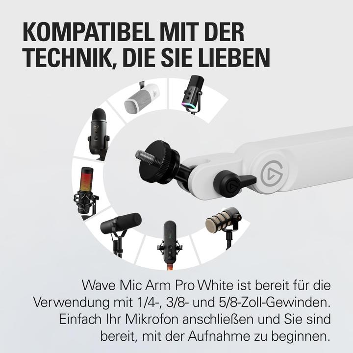 Actual product image Elgato Wave Mic Arm Pro