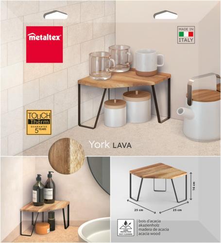Immagine prodotto Metaltex Eckregal York Lava 1-Etg.