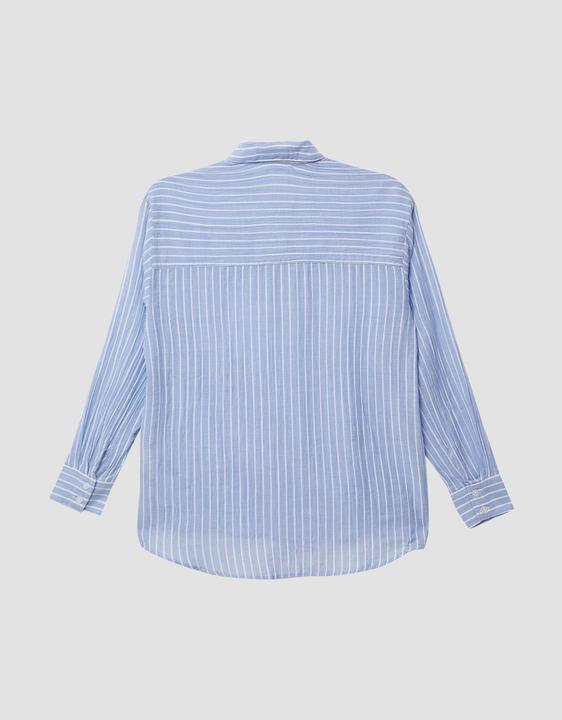 Immagine prodotto s.Oliver Bluse Leichtes Oversize-Baumwollhemd mit Streifen (170, 176)