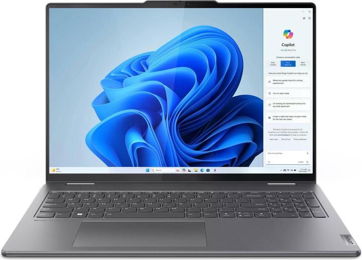 Image du produit Lenovo Yoga 7 2-in-1 (16", Intel Core Ultra 7 155U, 16 Go, 1000 Go, CH)