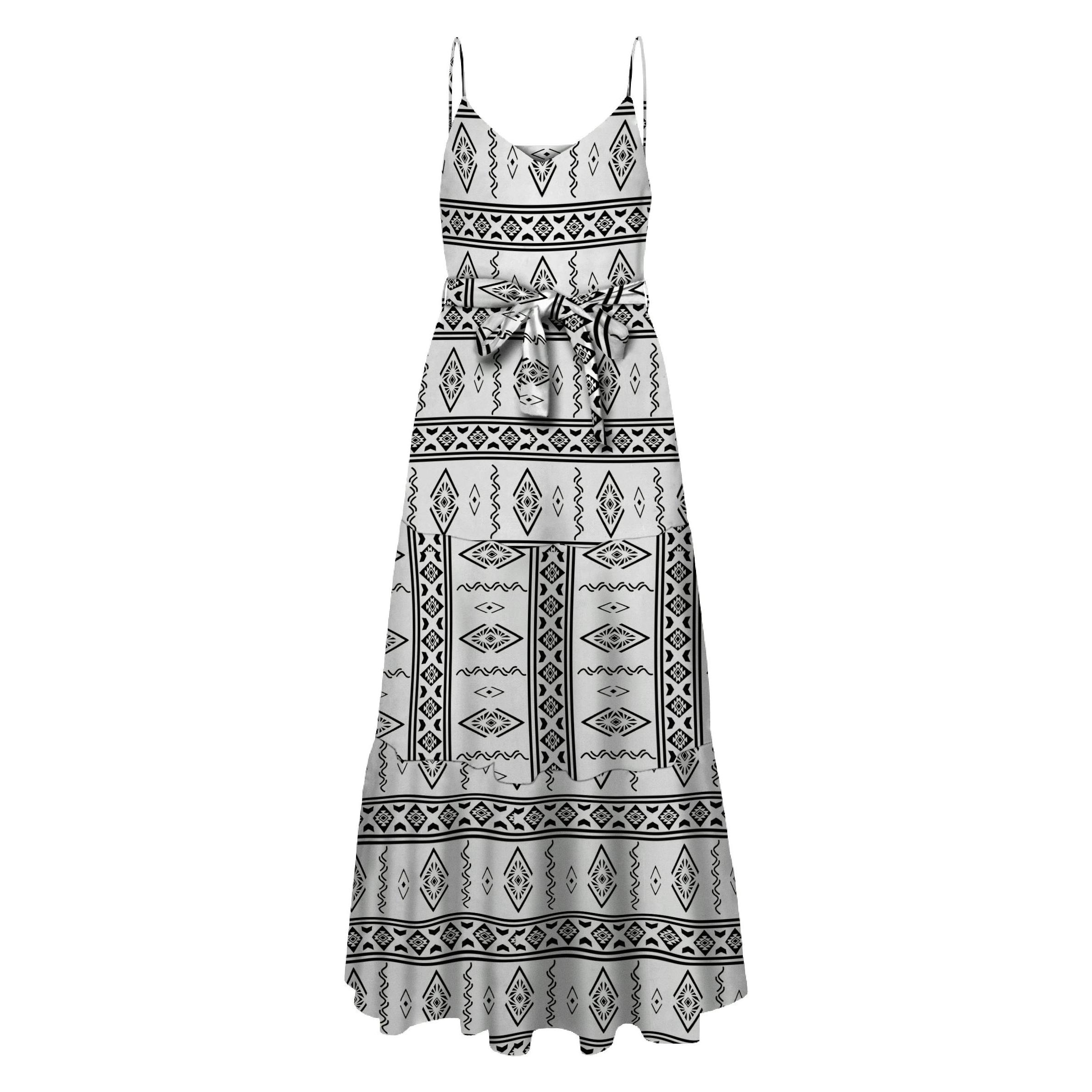 Vero Moda, Damen, Kleider, Vmdicthe Singlet Ancle Dress Wvn Ga, Weiss, (Xs)