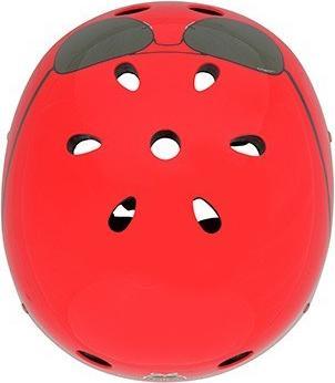 Produktbild Hornit The Aviator Halbschale City-Fahrradhelm S Schwarz - Rot AVS801 (48 - 53 cm)