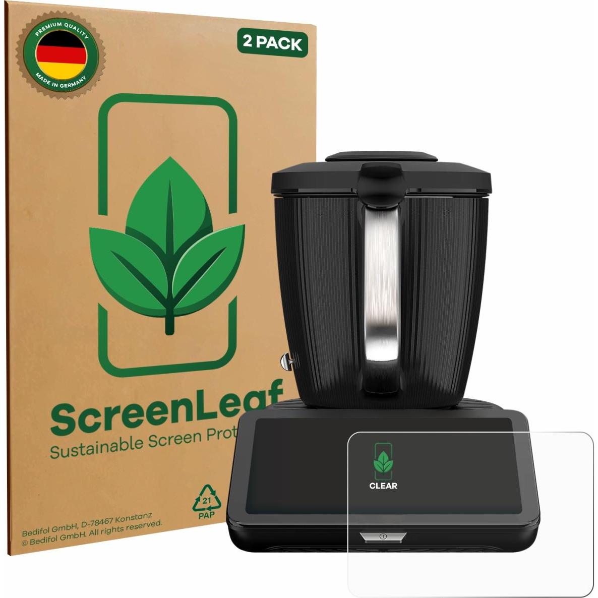ScreenLeaf Pellicola protettiva, Proteggi Schermo Sostenibili, Clear, Antigraffio, Pellicola protettiva
