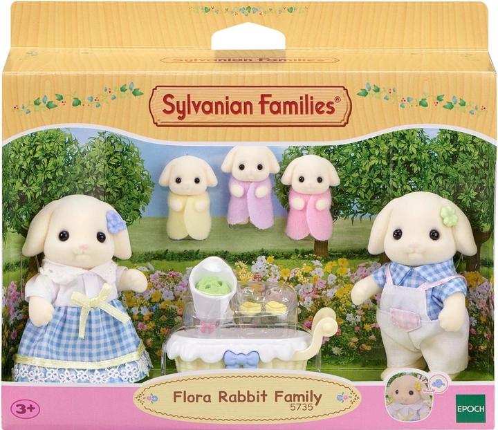 Produktbild Sylvanian Families Kaninchen Familie
