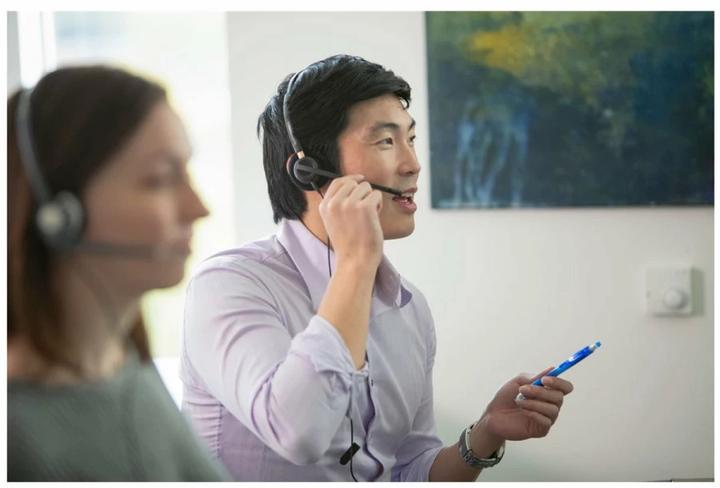 Produktbild Poly HP EncorePro 545 USB-A Konvertierer-Headset, Kabelgebunden, Anrufe/Musik, 55 g, Kopfhörer, Schw (Kabelgebunden, USB-A)