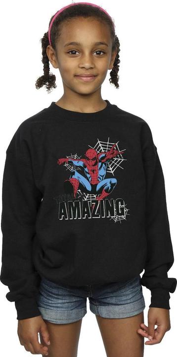 Immagine prodotto Spider-Man Amazing Felpa Ragazze (128)