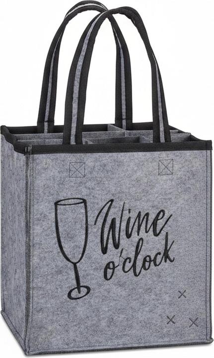 Immagine prodotto Relaxdays Borsa per bottiglie