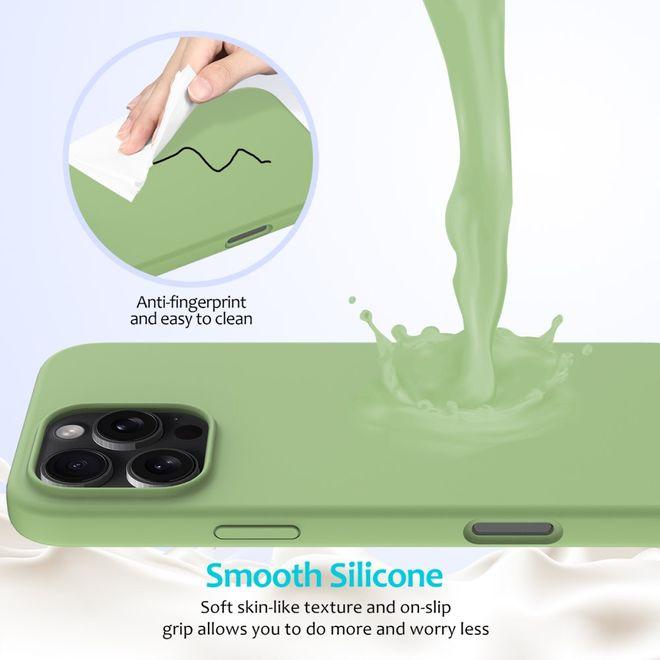 Actual product image MU Classic Liquid Silicone Series (Apple iPhone 16 Pro)