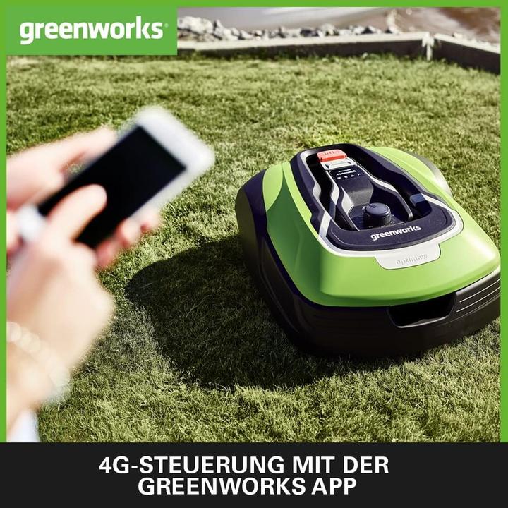 Actual product image Greenworks Robotic lawn mower OptiMow15 (1500 m²)