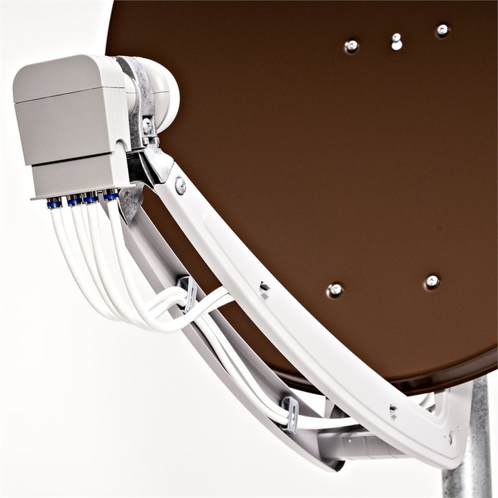 Actual product image Fuba DAA 780 B satellite antenna brownHigh performance 74x84cm aluminum (Parabolic antenna, DAB/ DAB+, UKW / MW / LW)