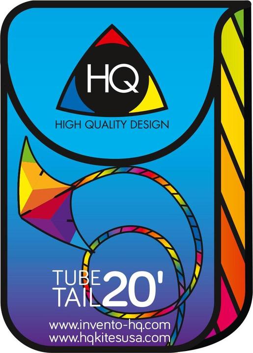 Actual product image Invento Tube Tail Rainbow Spiral 6 m Tube tail, length 6.2 m, Ø 10 cm