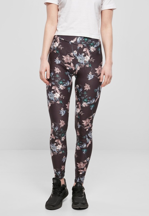 Actual product image Urban Classics Ladies Soft AOP Leggings - 16531 (XL)