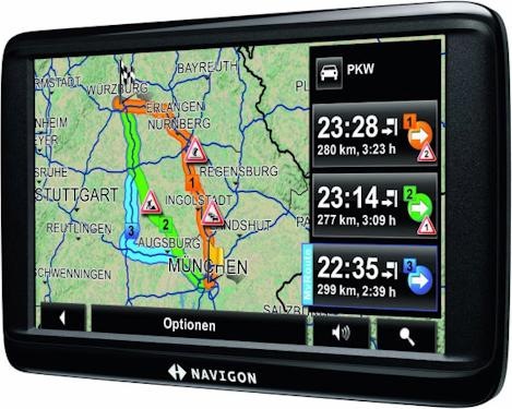 Image du produit Navigon 70 Easy, TMC, cartes d'Europe centrale