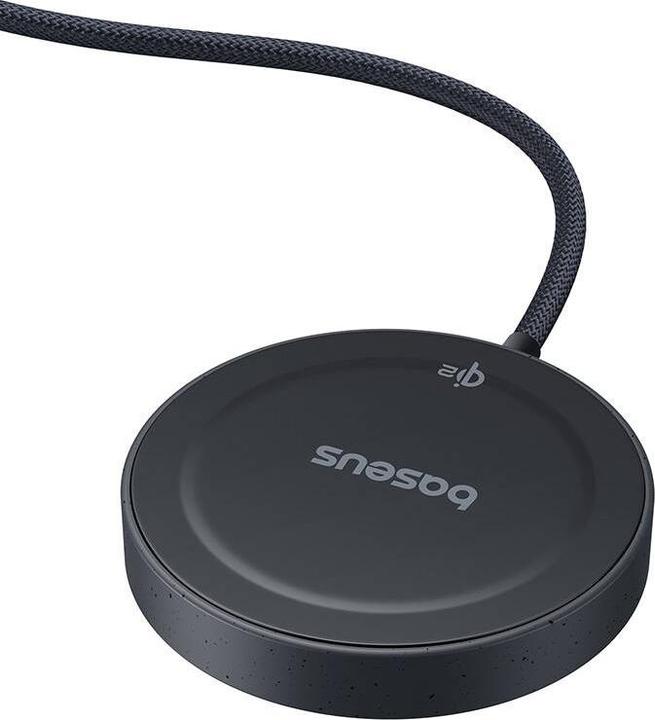 Produktbild Baseus Simple Mini4 Magnetic Wireless Charging Stand 15W Universal Explorer Edition Cosmic Black (15 W)