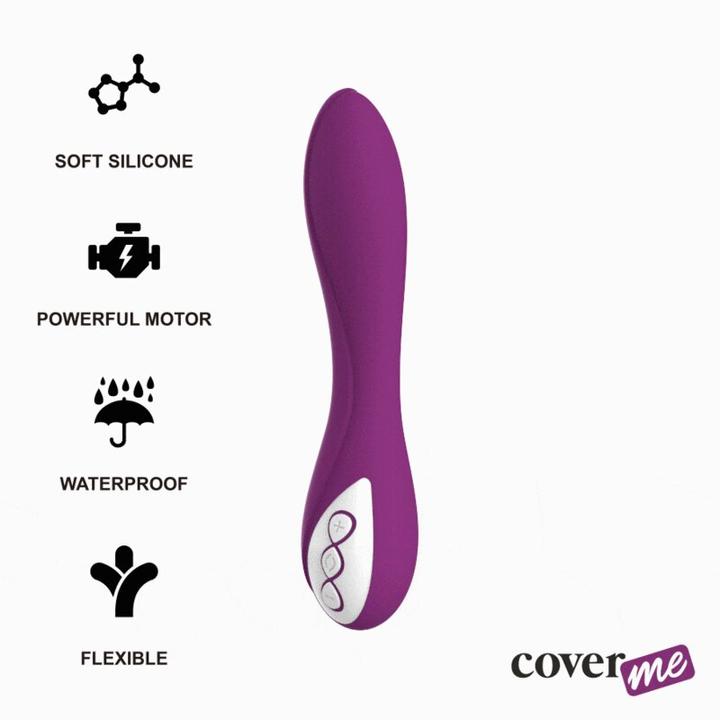 Immagine prodotto Coverme Vibratore per il punto G "Elsie" compatibile con il Bluetooth