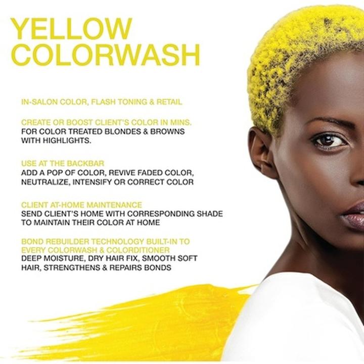 Produktbild Celeb Luxury Viral Semi-Permanent Colorwash Shampoo Extreme Yellow 240ml (240 ml, Flüssiges Shampoo)