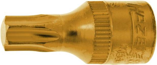 Actual product image HAZET Screwdriver socket ∙ TORX 8502-T40 ∙ Square, hollow 6.3 mm (1/4 inch) ∙ Inside TORX profile…