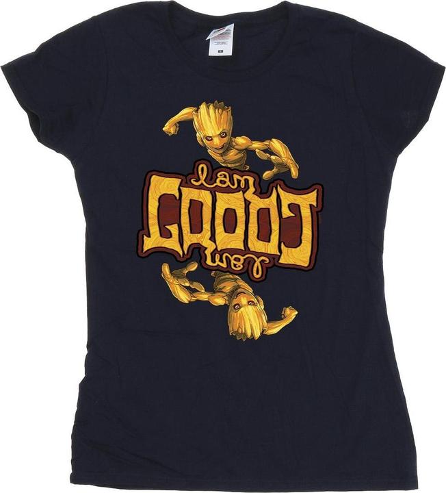 Produktbild Guardians Of The Galaxy Groot Inverted Grain TShirt (XL)