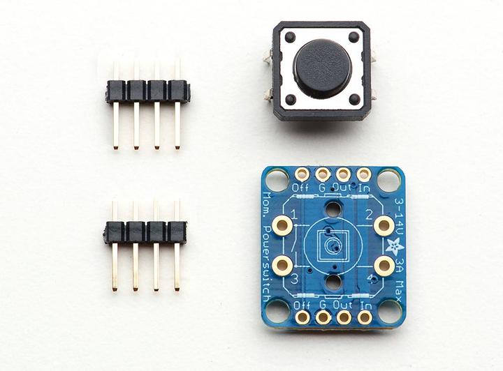 Actual product image Adafruit Push-button Power Switch Breakout
