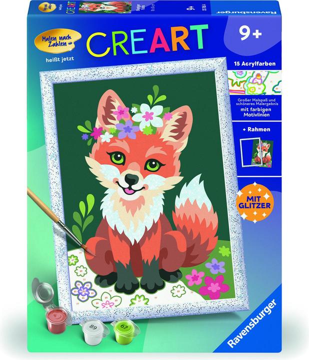 Produktbild Ravensburger Malen nach Zahlen - Blumiger Fuchs