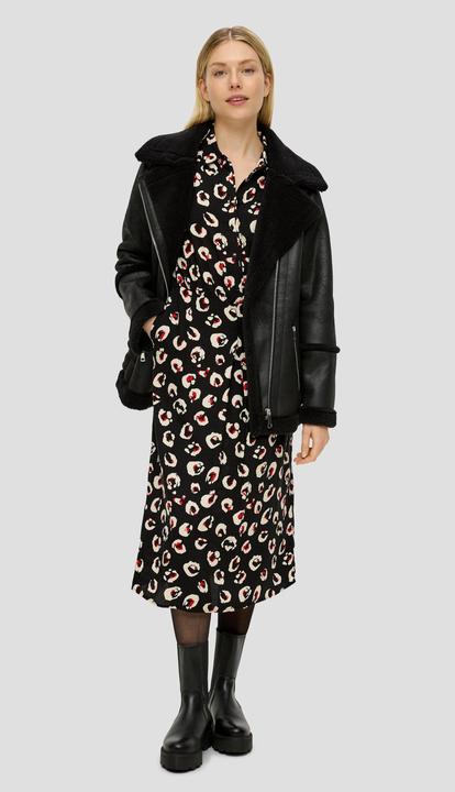 Image du produit s.Oliver Kleid Hemdblusenkleid aus Viskose (48)