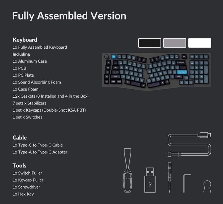 Actual product image Keychron Q13 Pro (US, Cable)