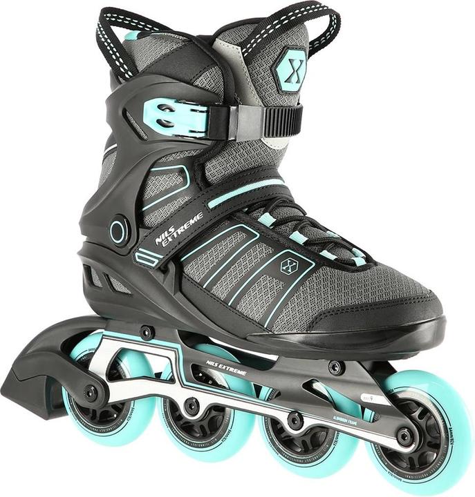 Nils NA14217 Schwarz-MINT GRÖSSE 45 INLINE-SKATES EXTREME (45)