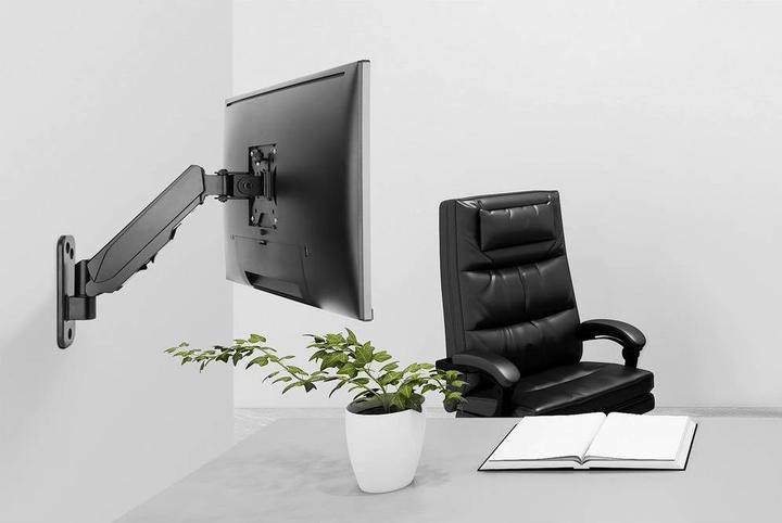Actual product image Digitus Universal Single Monitor Mount with Gas Spring, Wall Mount (Wall, 32", 8 kg)
